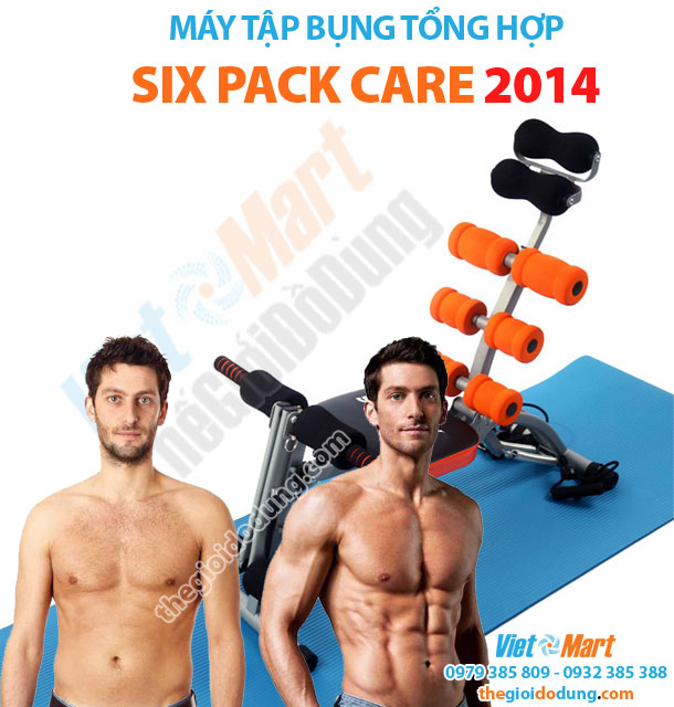 Máy tập cơ bụng tổng hợp Six Pack Care 2014 tăng cường sức khỏe