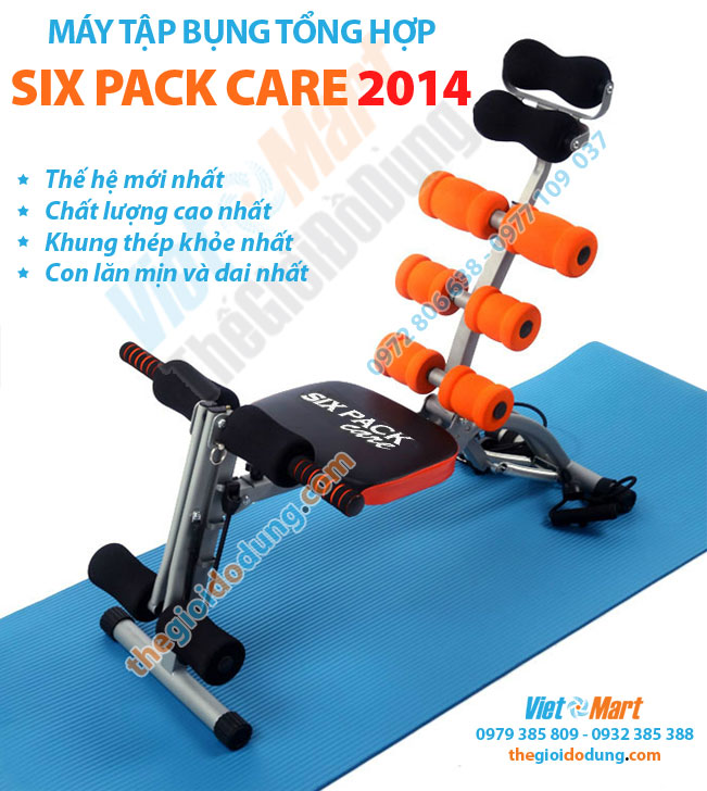 Máy tập cơ bụng tổng hợp Six Pack Care 2014 mới nhất