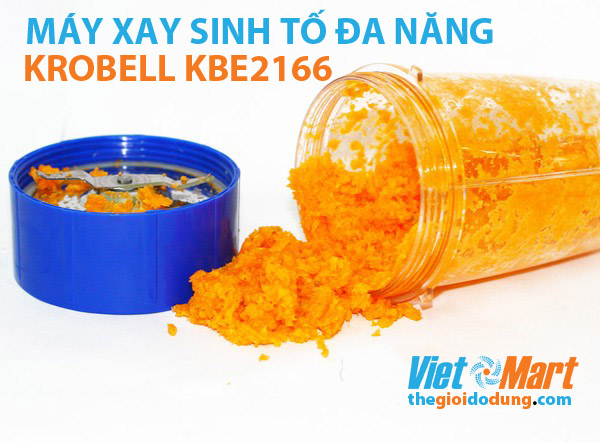 Máy xay sinh tố Krobell KBE-2166 xay nhanh