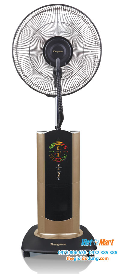 Quạt phun sương tạo ẩm Kangaroo KG55S Quạt phun sương tạo ẩm Kangaroo KG55S