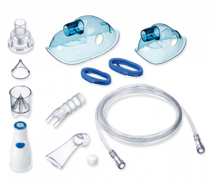Máy xông mũi họng Beurer IH25 cấu tạo các bộ phận