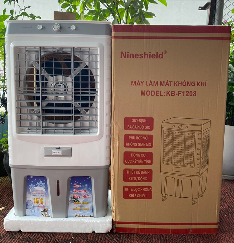 Quạt điều hòa NineShield KB-F1208 80 Lít giá tốt