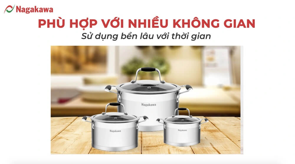 Phù hợp mọi loại bếp