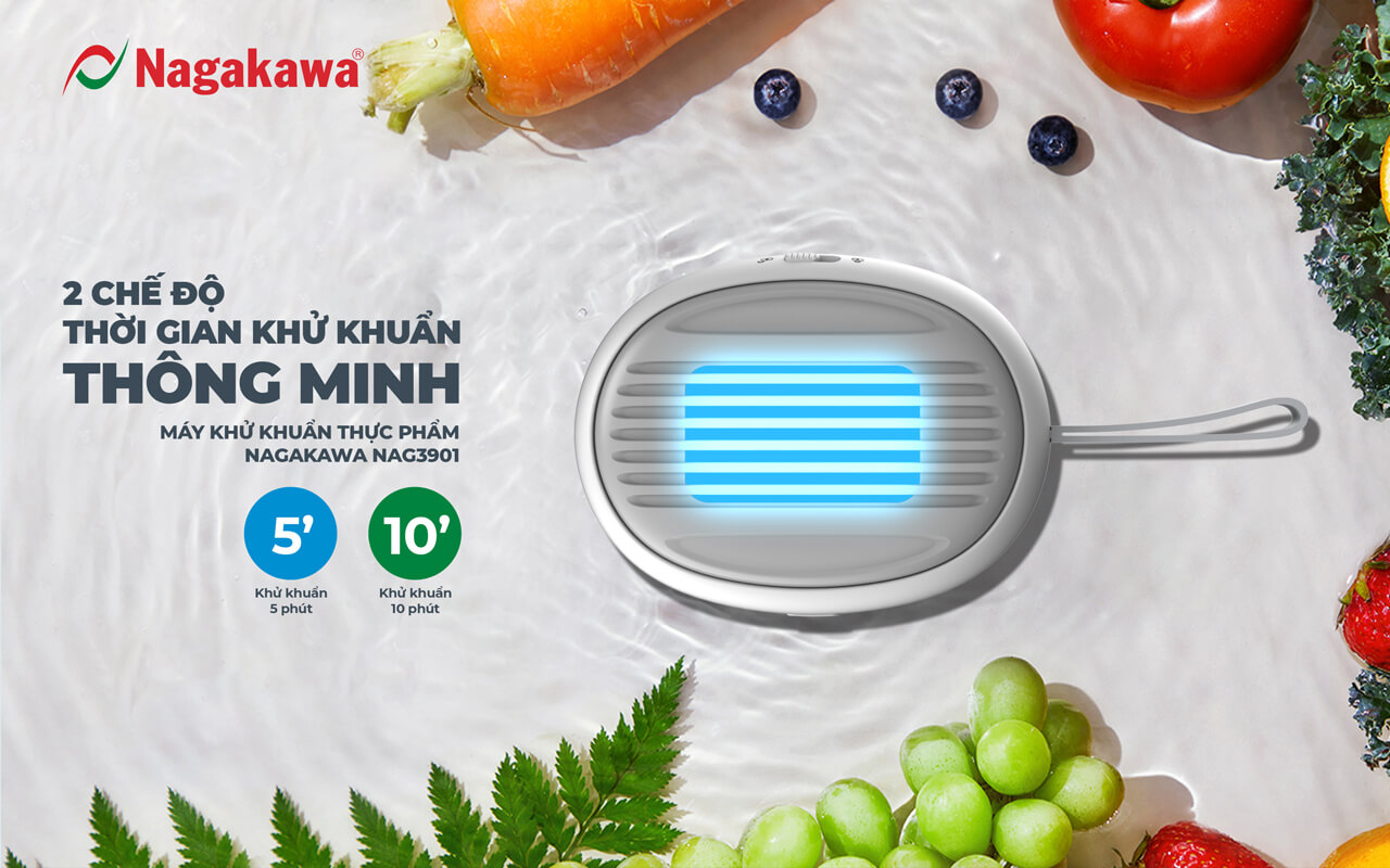 Khử khuẩn dễ dàng