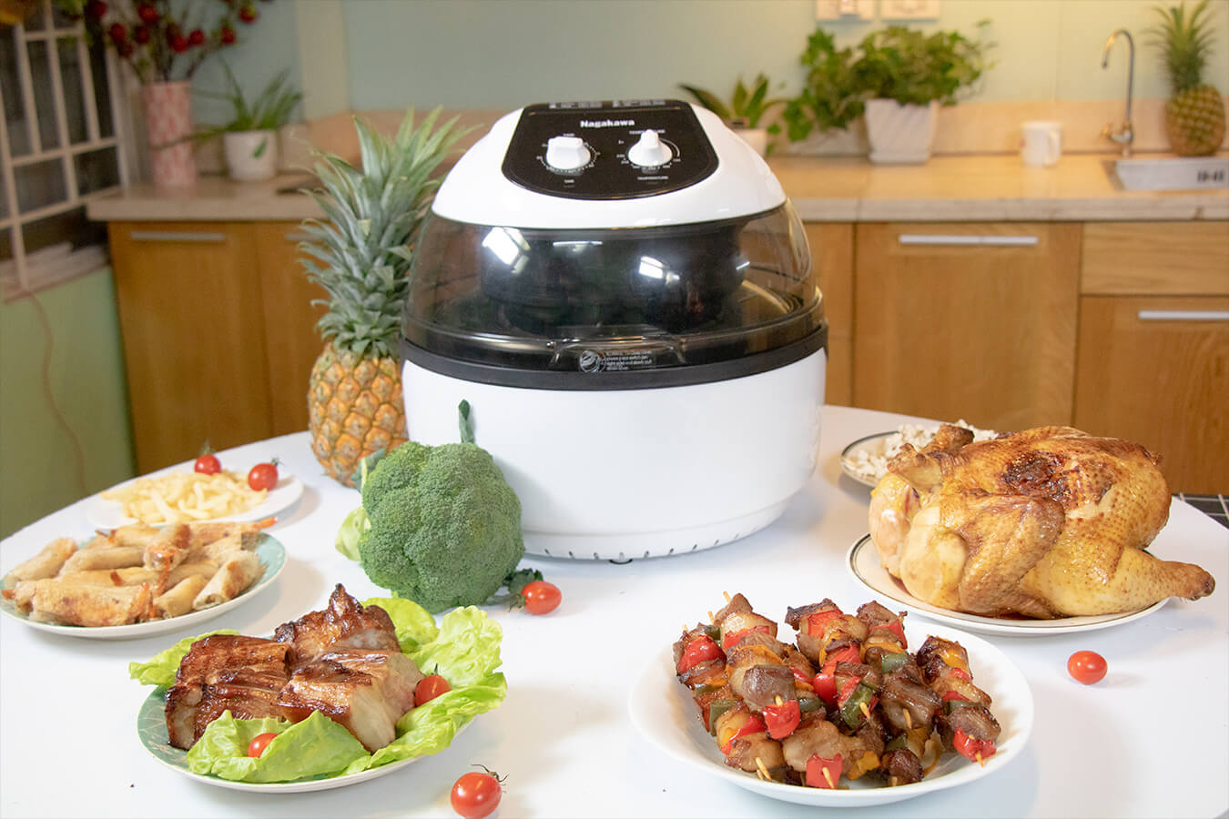Nồi chiên không dầu Nagakawa NAG3302 9L