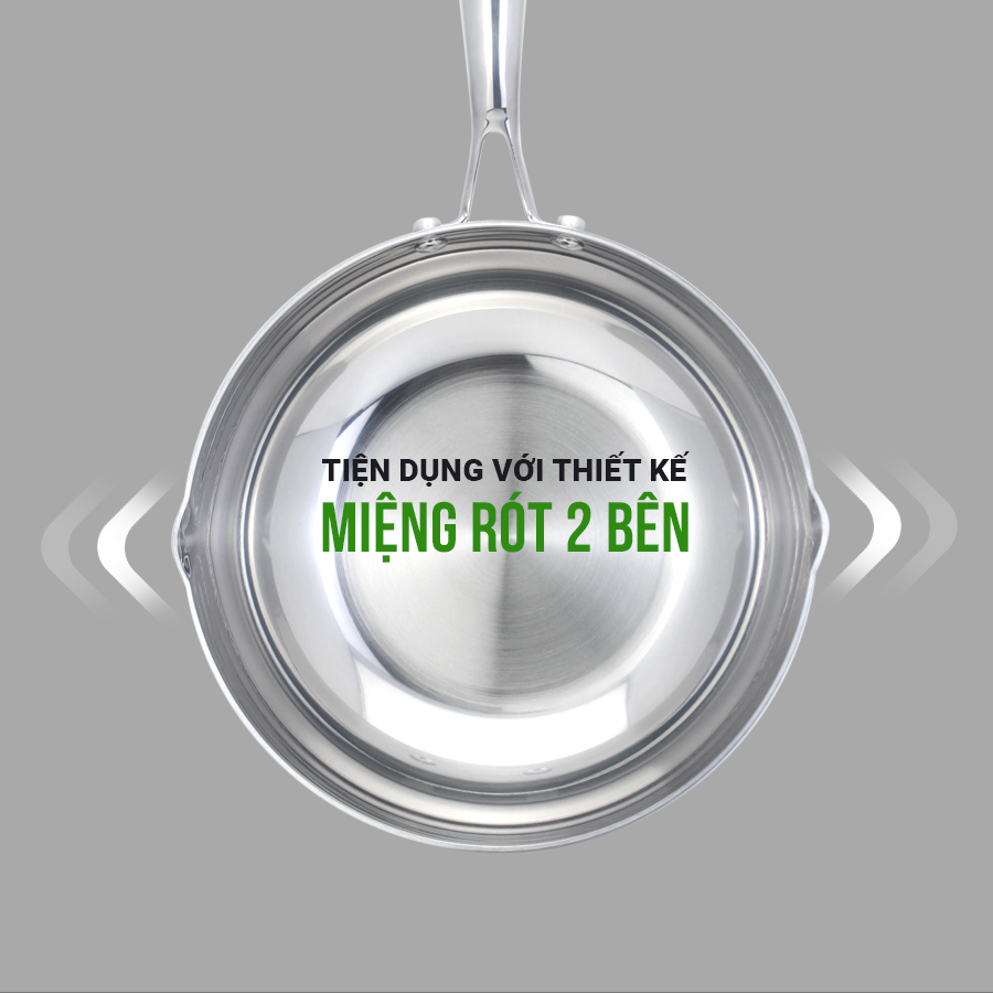 miệng rót 2 bên