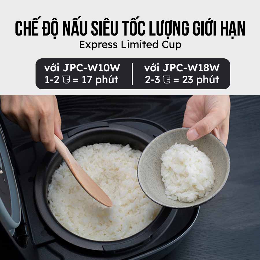 chế độ nấu siêu tốc