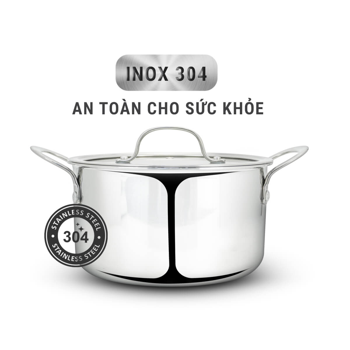 chất liệu inox đảm bảo an toàn