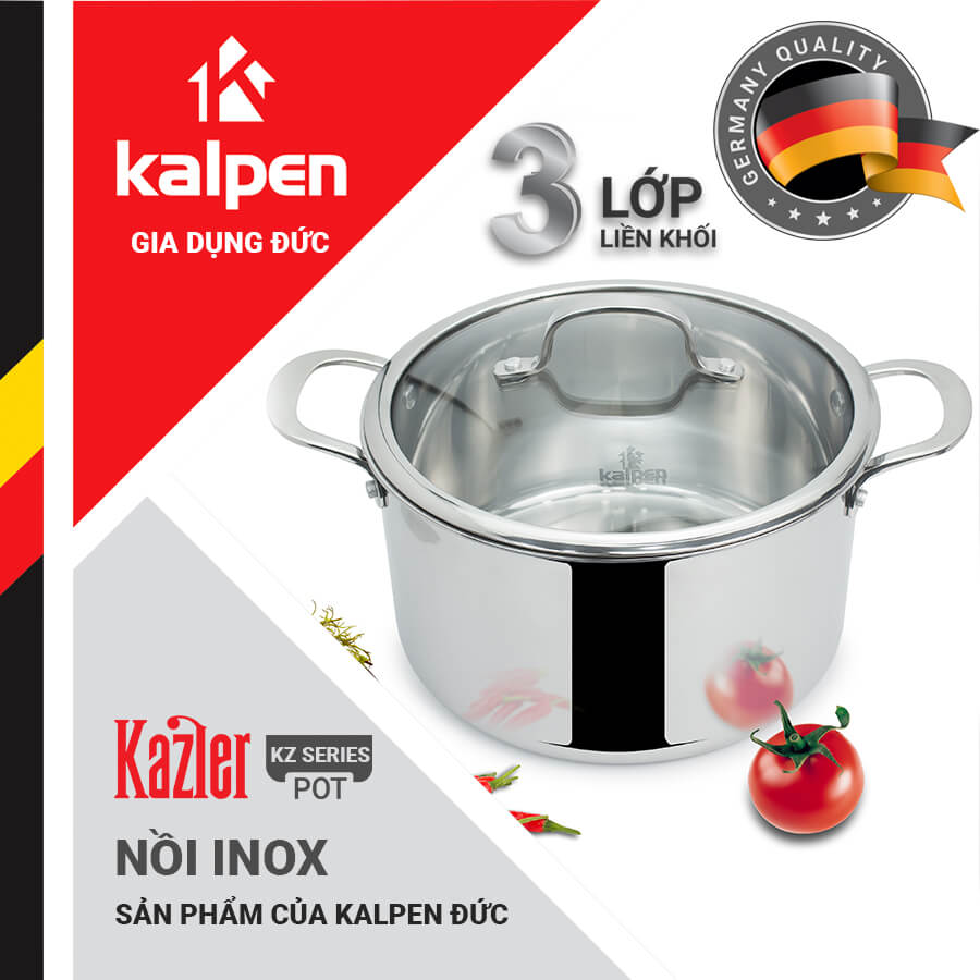 nồi inox kalpen 18cm