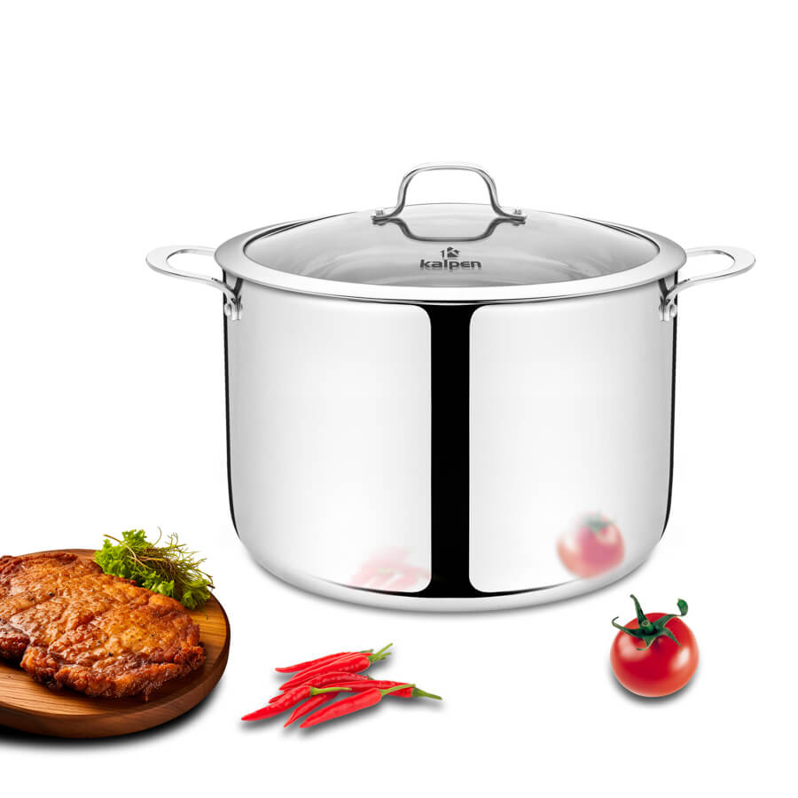 Nồi inox size to kalpen tiện lợi