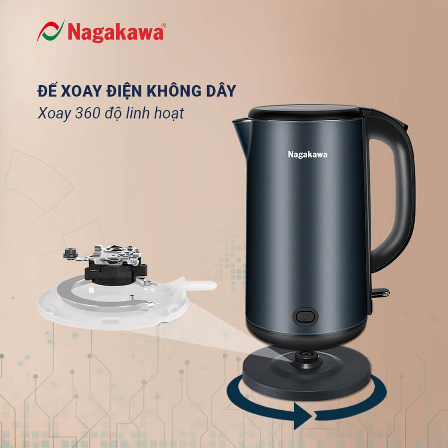 Đế tiếp điện xoay