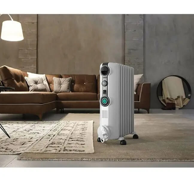 Máy sưởi dầu Delonghi TRRS1225C 12 thanh