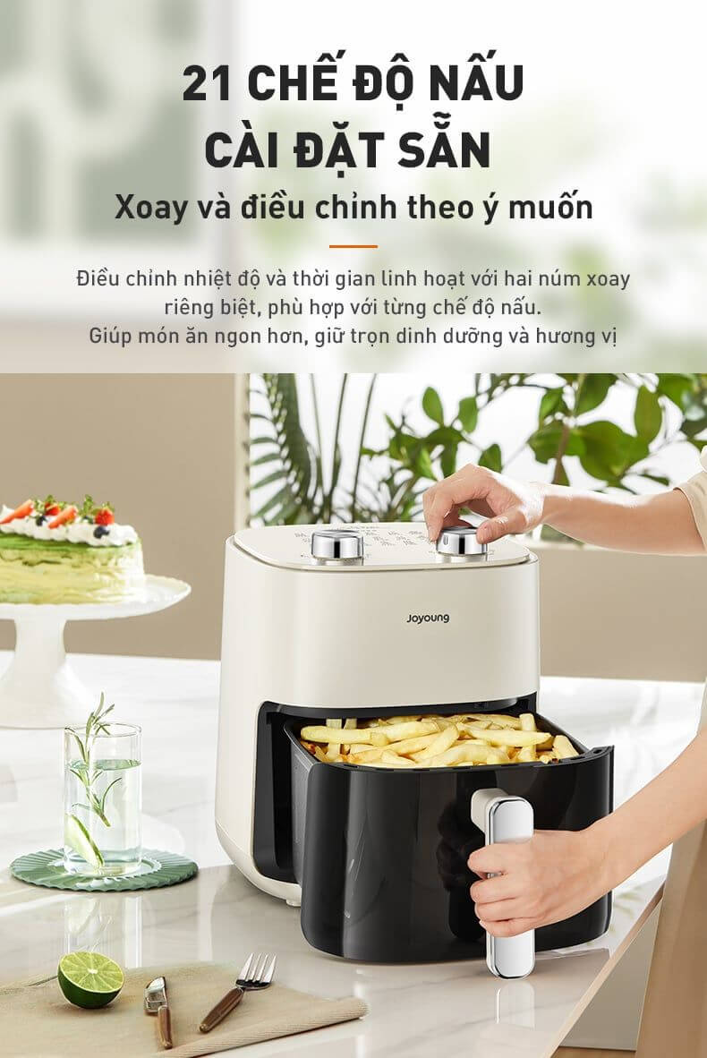 21 chế độ nấu sẵn