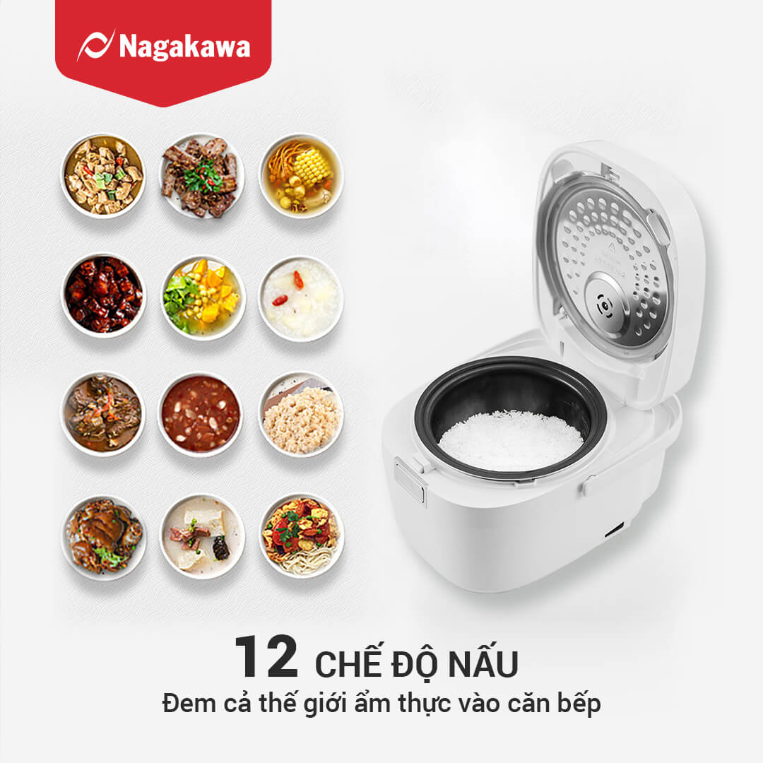 12 chế độ nấu