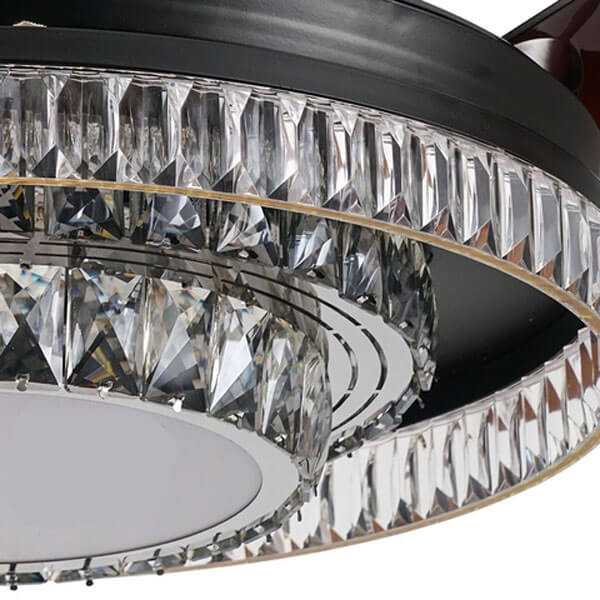 Hệ thống đèn Led thiết kế dạng pha lê sang trọn g