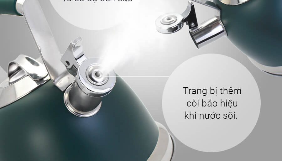còi báo hiệu khi nước sôi