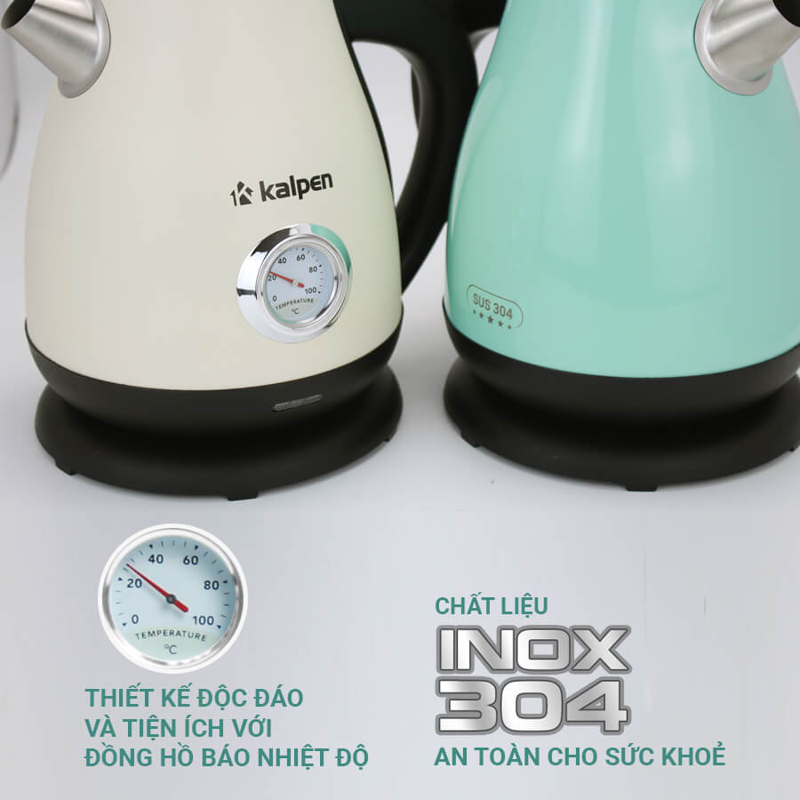 chất liệu inox 304 bền bỉ