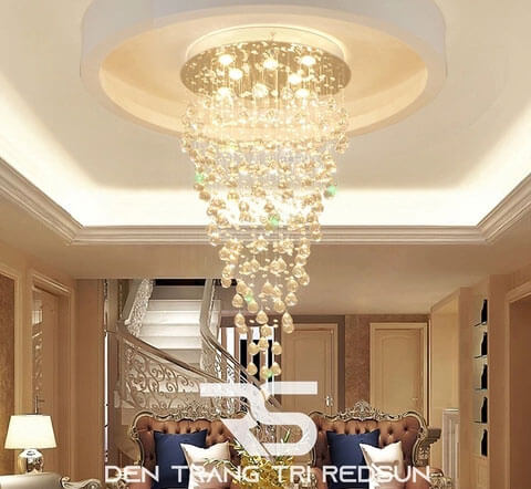 đèn mâm trần cao cấp