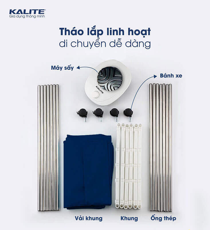 có thể tháo rời linh hoạt