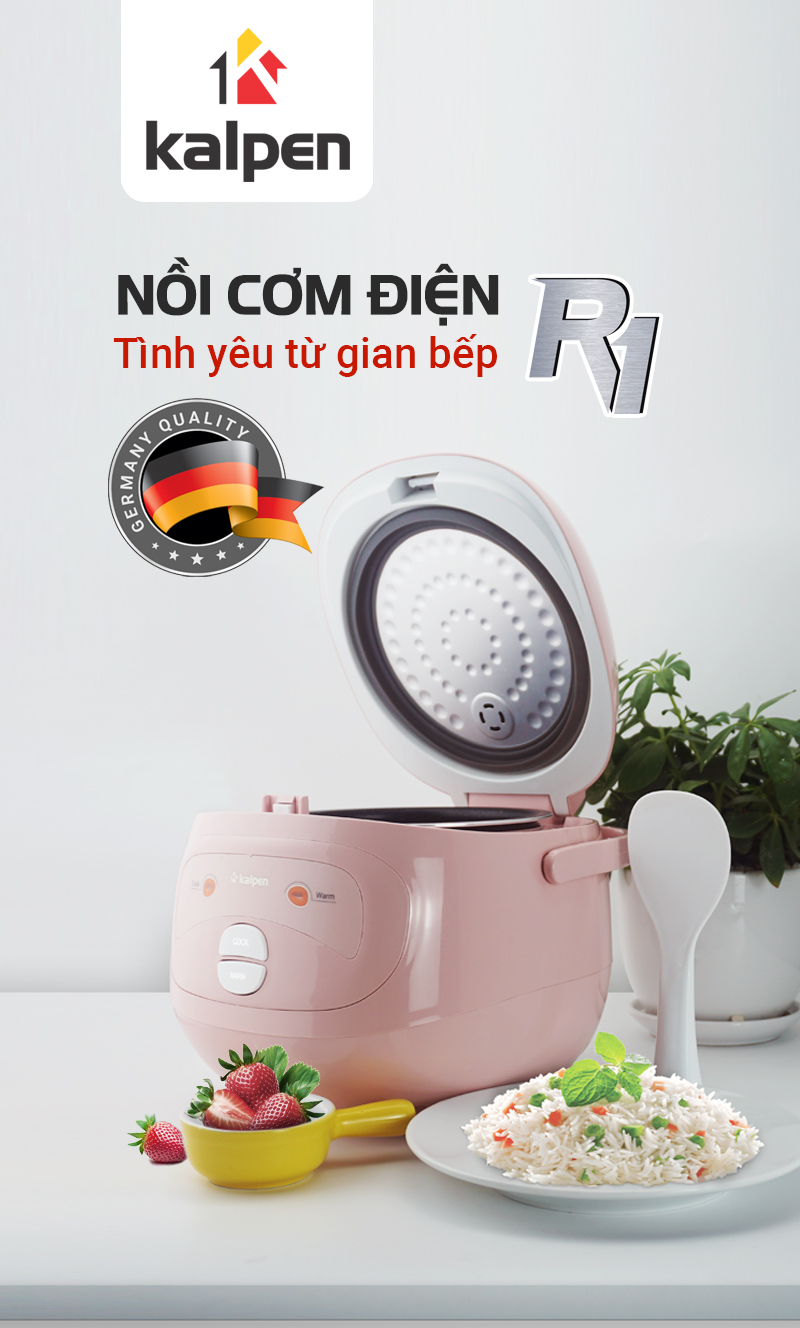 nồi cơm điện kalpen sang trọng