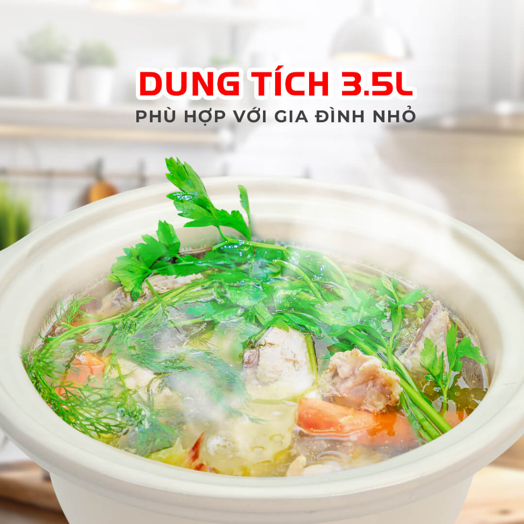 nồi kalpen 3,5l tiện lợi