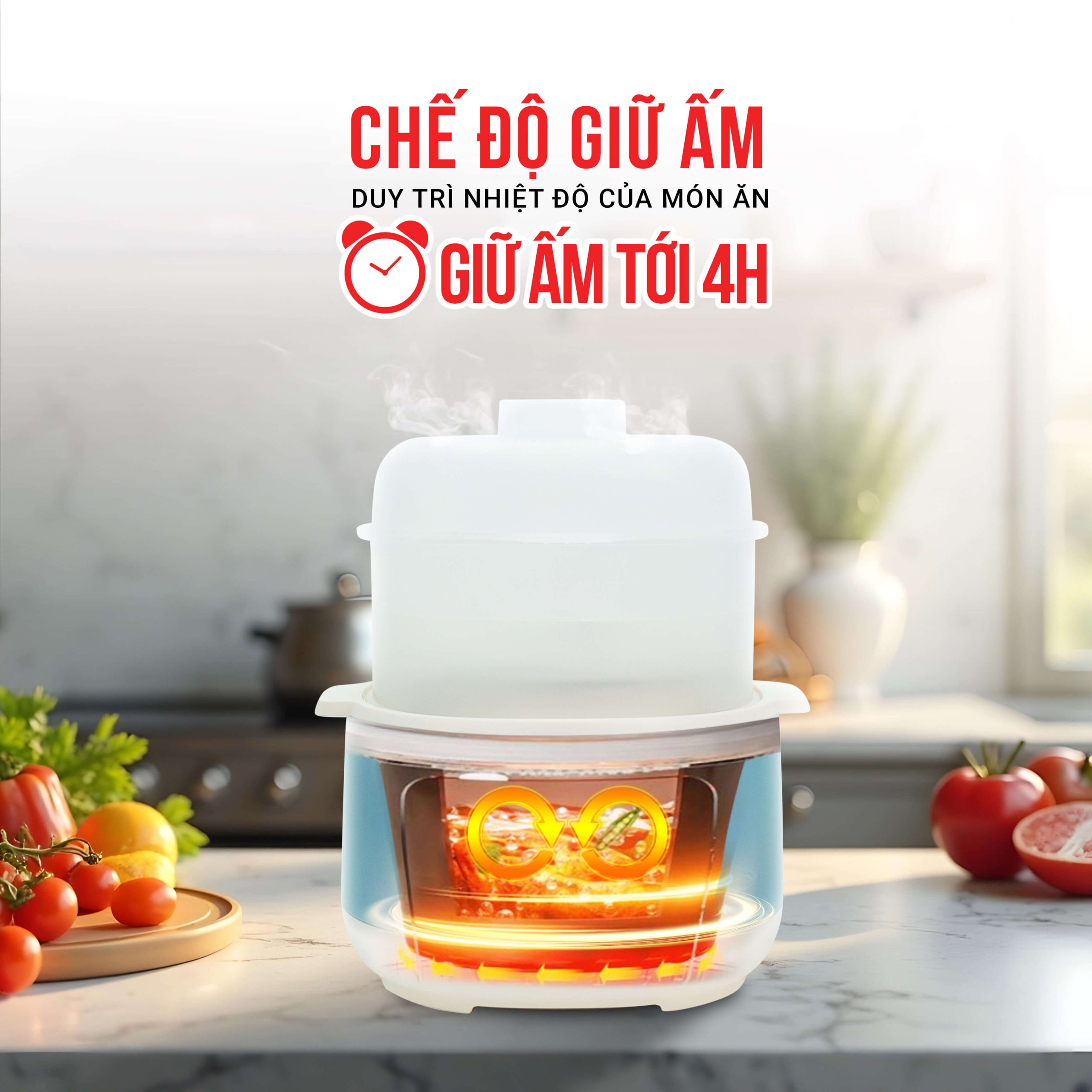 giữ ấm hiệu quả lâu dài