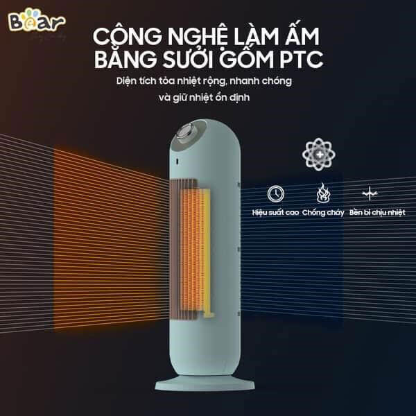 công nghệ sưởi ấm PTC 