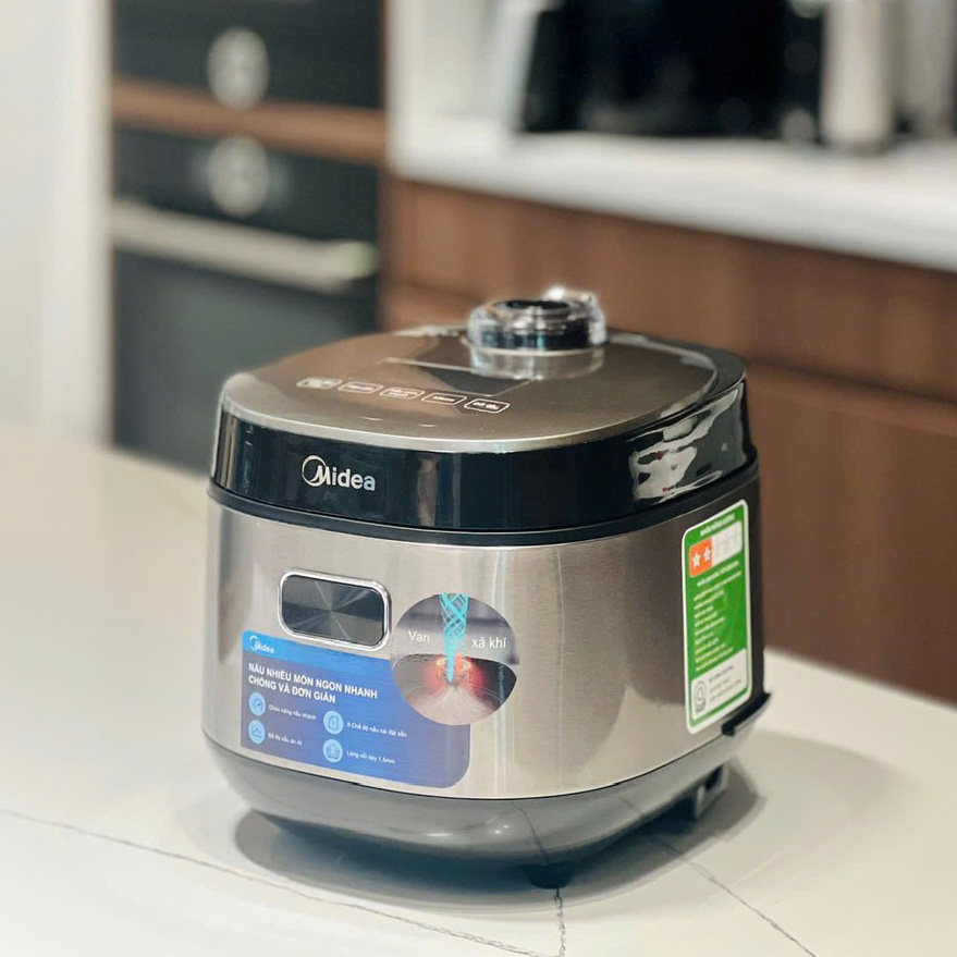 Nồi Cơm Điện Tử Midea MRD070T1BDS 0.7 Lít