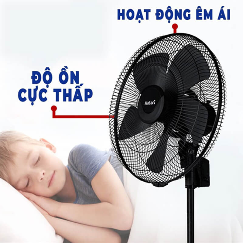 Độ ồn cực thấp hoạt động êm ái