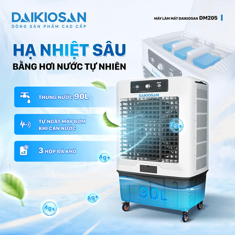 Hạ nhiệt sâu bằng hơi nước tự nhiên