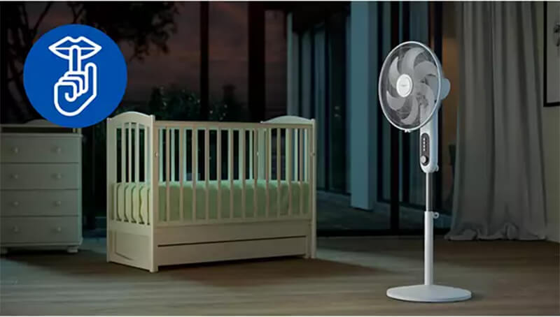 Làm mát êm ái với mức âm thanh thấp nhất