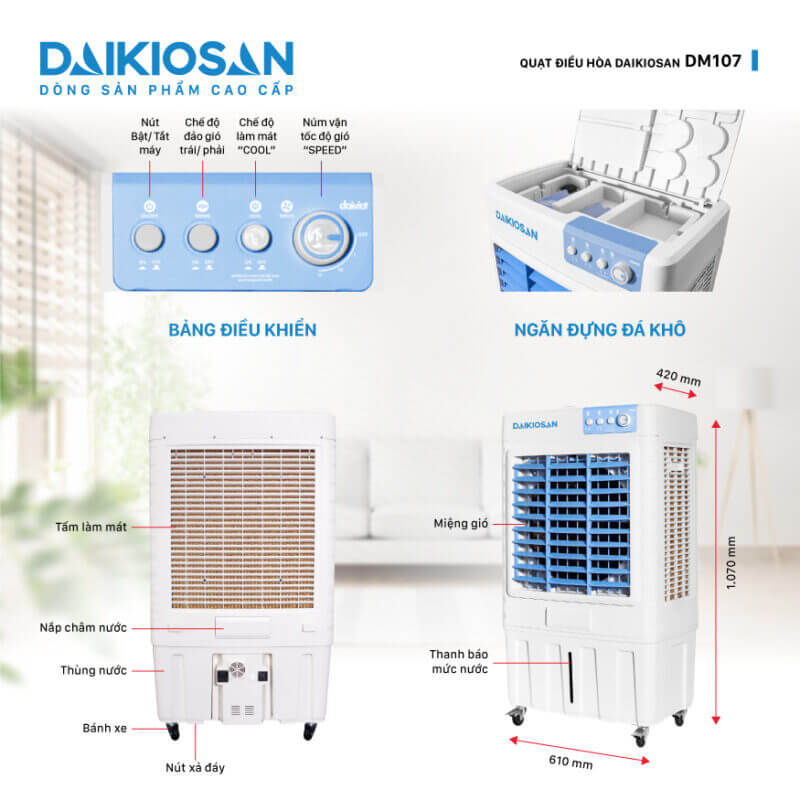 Dễ dàng sử dụng và vệ sinh