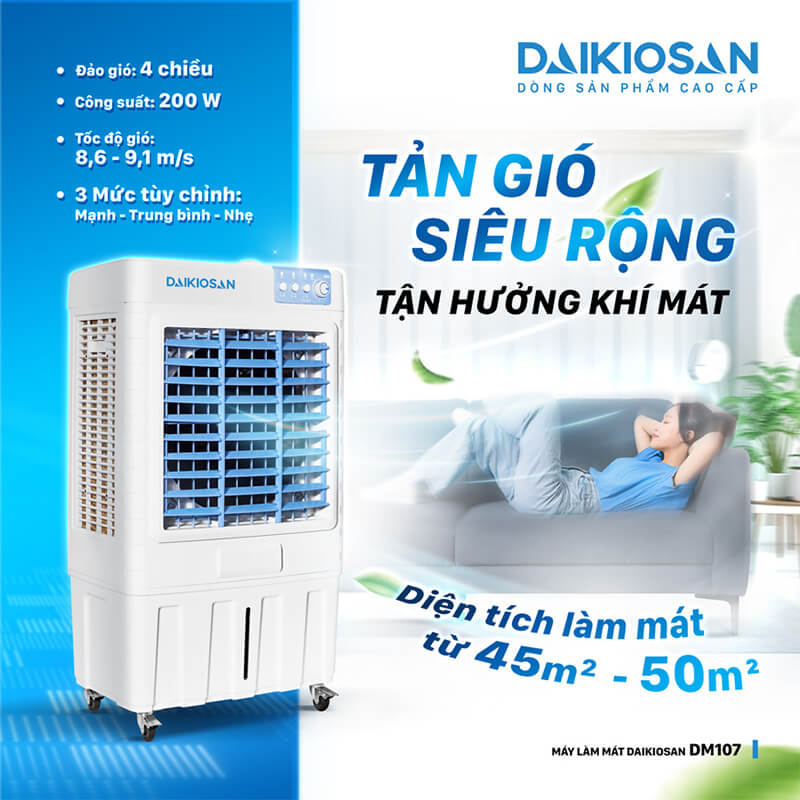 Công suất mạnh mẽ làm mát hiệu quả