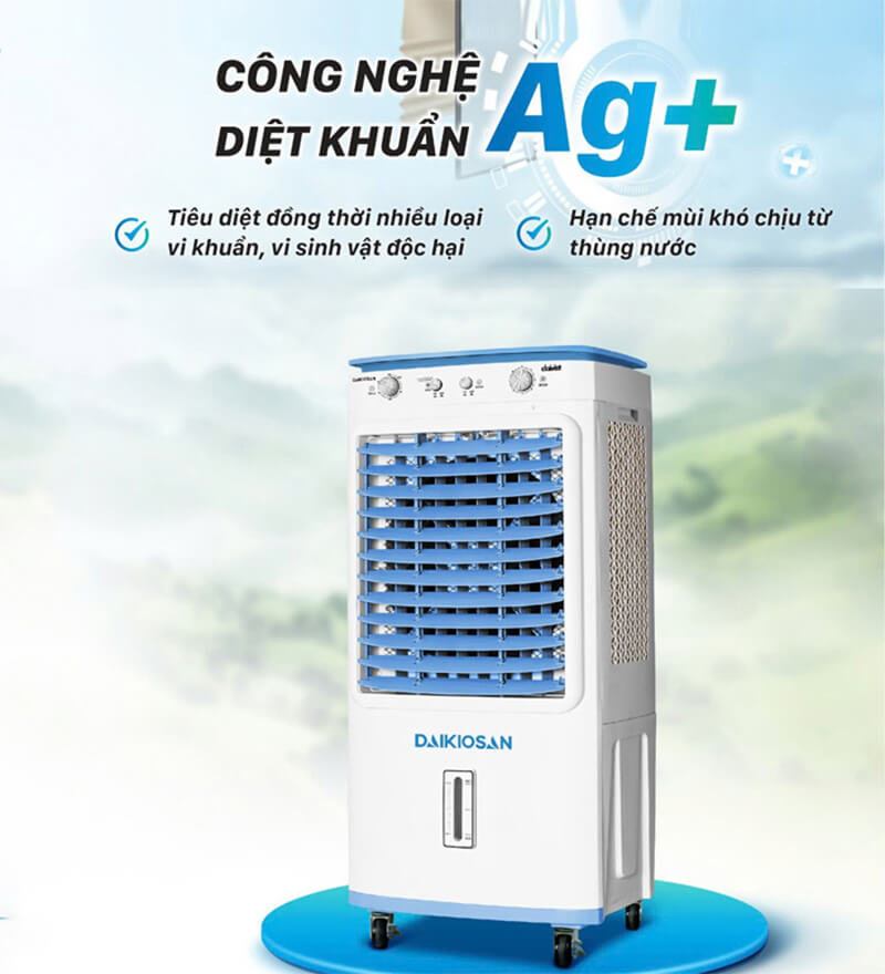 Công nghệ diệt khuẩn Ag+ tiên tiến