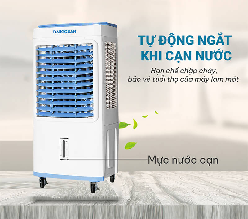 Tự động ngắt khi cạn nước