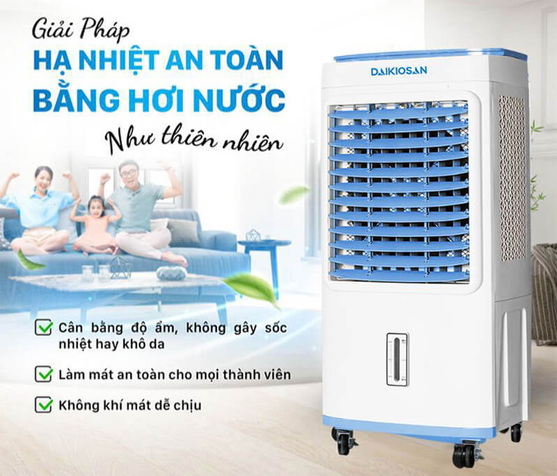 Hạ nhiệt an toàn bằng hơi nước