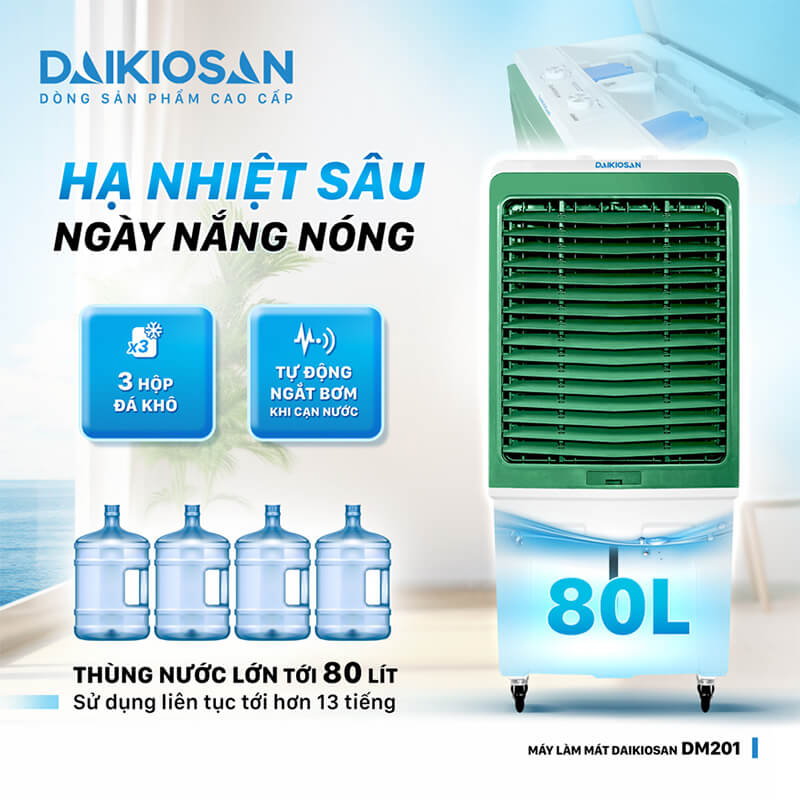 Hạ nhiệt siêu nhanh ngày nắng nóng