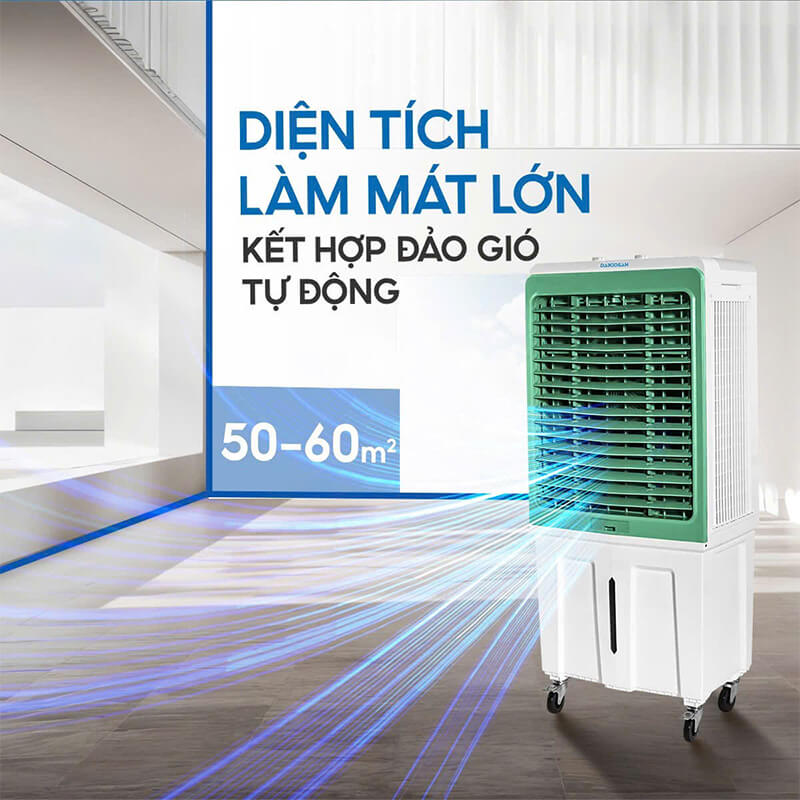 Diện tích làm mát diện rộng