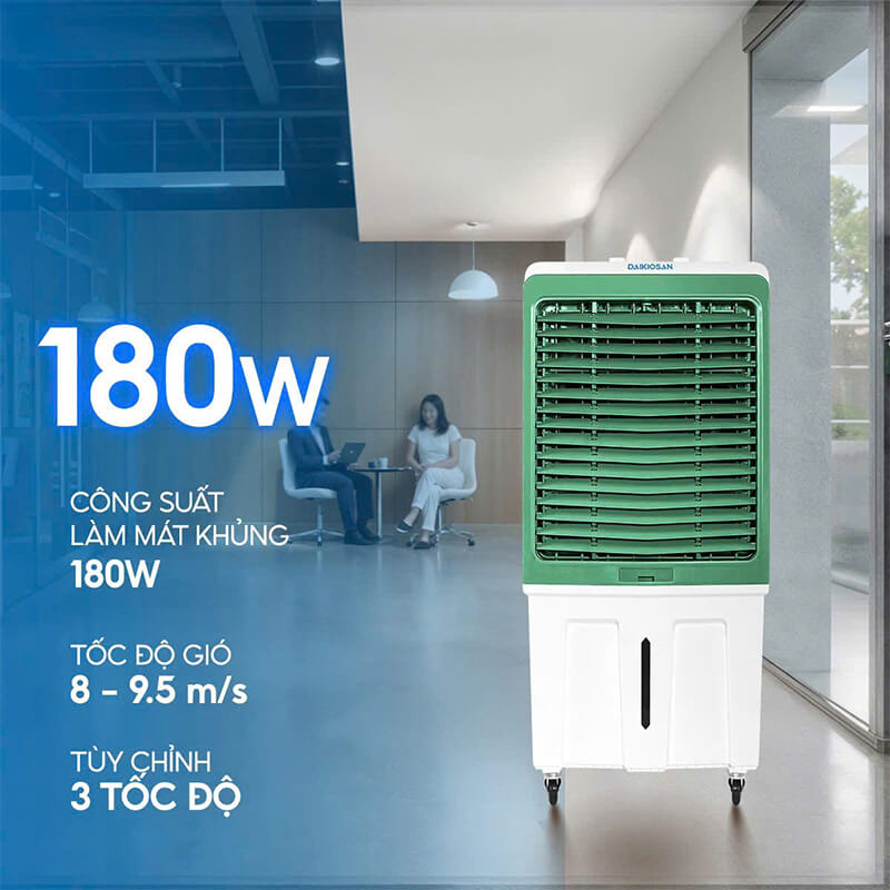 Công suất lên tới 180W