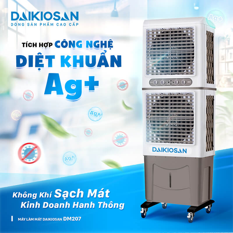 Công nghệ diệt khuẩn Ag+ điểm nhấn