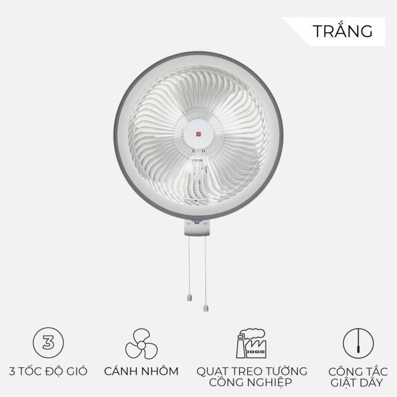 Quạt treo tường KDK YU50X Nhật Bản