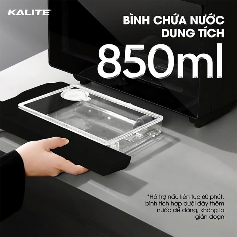 Bình nước 850ml nấu liên tục, không gián đoạn