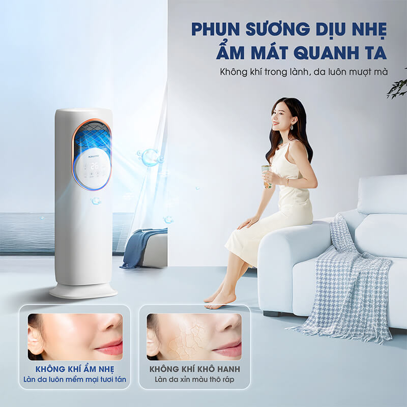 Công nghệ phun sương tạo ẩm hiện đại
