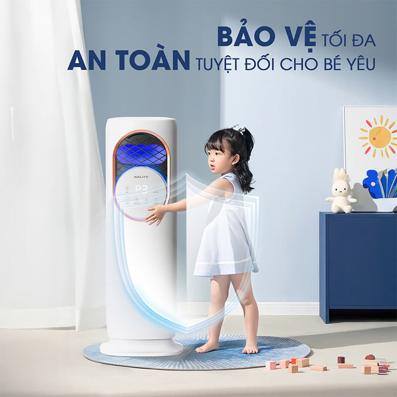An toàn tuyệt đối lý tưởng cho gia đình có trẻ nhỏ