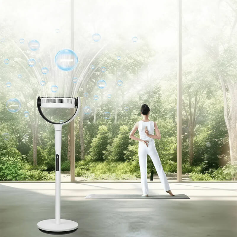 Bộ phát ion âm giúp thanh lọc không khí và cải thiện sức khỏe