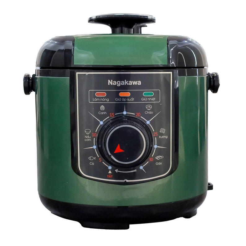 Nồi áp suất điện Nagakawa NEP5369 6L Inox 304