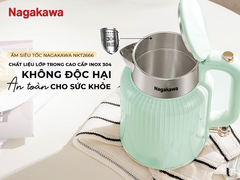 Vật liệu cấu tạo chất lượng – Đảm bảo an toàn sức khỏe