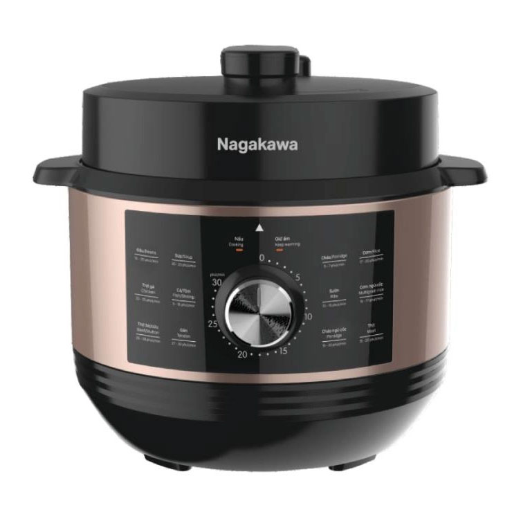 Nồi áp suất điện Nagakawa NEP5266 5L