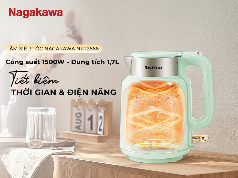 Đun sôi nhanh – Tối ưu hóa thời gian và điện năng