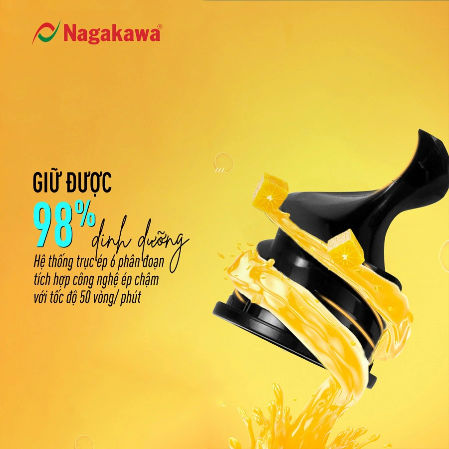 Giữ đến 98% dưỡng chất, trọn vẹn hương vị tự nhiên